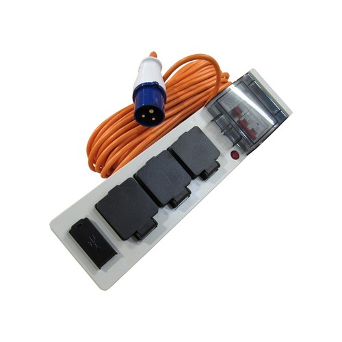 Mobile mains hook 20m - mains, cable