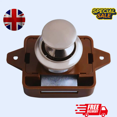 Latch knob push button catch - knob,