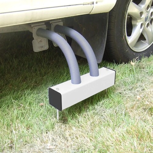 Caravan greywater waste - waste, water