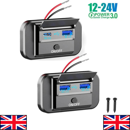 12v dual usb - 12v, charger