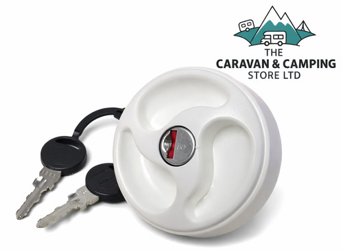 White locking vented - white,