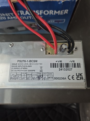 Mains amp power unit - amp,