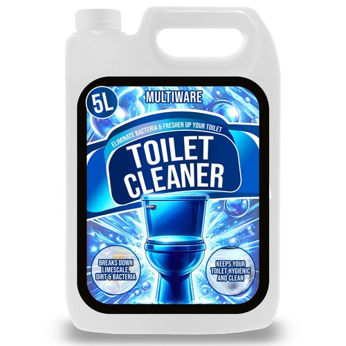 Blue toilet cleaner chemical - toilet,