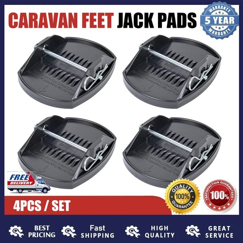 4pc caravan feet pads heavy - 4pc,