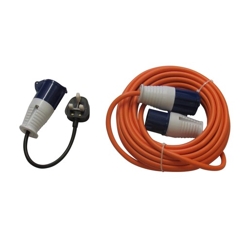 Caravan mains hook cable - hook,