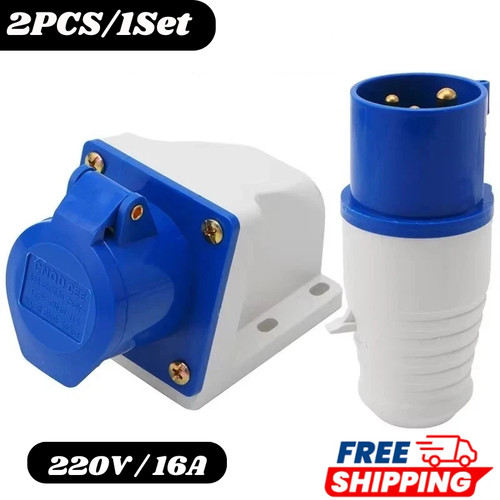 Mains hook socket - socket, inlet