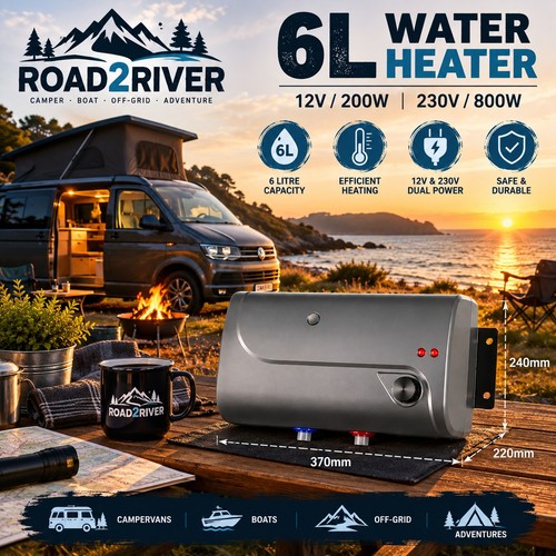 Campervan litre 12v 230v - 6,